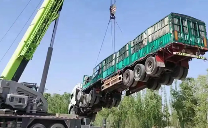望奎道路脱困救援案例